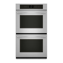 Jenn-Air 30" Double Electric Wall Oven, Stainless Steel With Black | JJW2830WS - Ovens