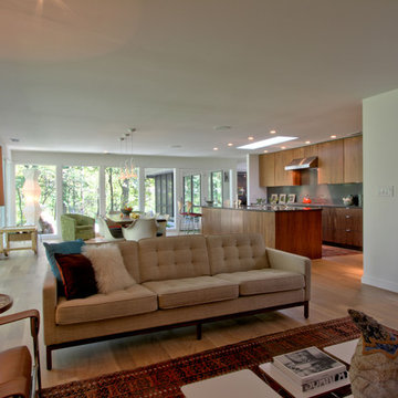 Mid-Century Modern, Whole House Renovation in Spring Mill Indianapolis