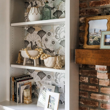 Built-In Wet Bar + Storage