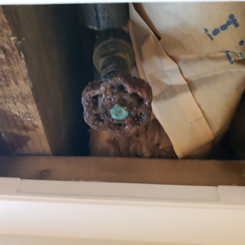 Water Leak / Valve Corrosion