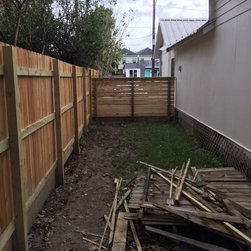 Wood Cottage Fence - Horizontal - Home Fencing And Gates