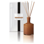 LAFCO - Amber Black Vanilla Foyer Diffuser - Our hand blown glass diffusers filled with natural essential oil based fragrances, unite home fragrance with art to create the perfect ambiance.