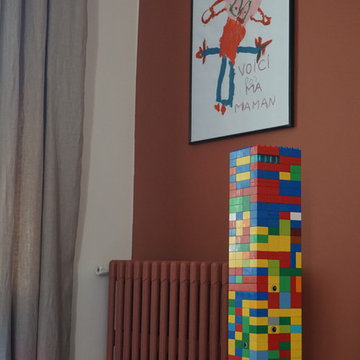 Coin jeux dans le salon !