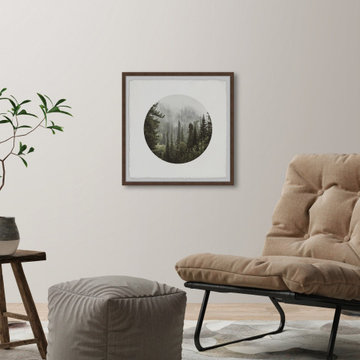 "Forest of Pines" Framed Painting Print