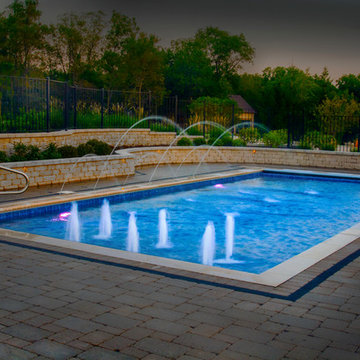 Poplar Grove, IL Inground Swimming Pool