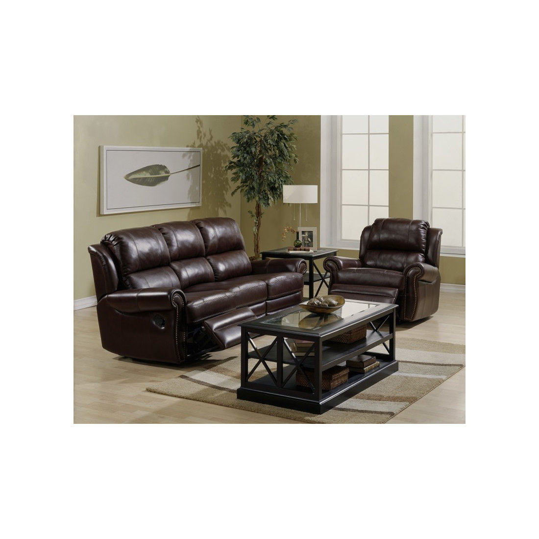 Leather Recliner Sofas & Reclining Sofas