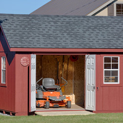 Maroon Garden Shed - Sheds