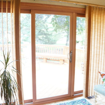 Have the look and feel of wood with the energy efficiency of uPVC