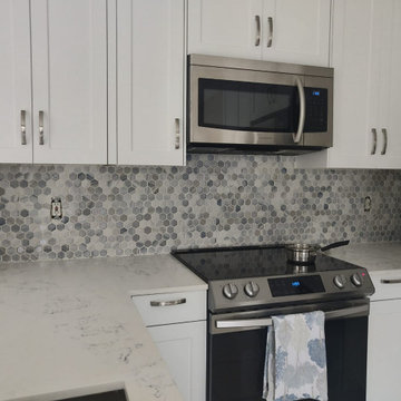 Contemporary Kitchen Remodel Done With Removing a Wall