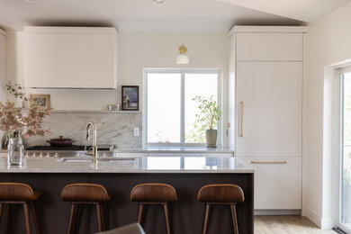 Example of a 1960s kitchen design in Salt Lake City