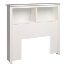 Twin Bookcase Headboard, White