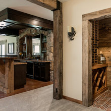 wine rack storage room