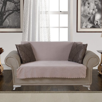 Chiara Rose Anti-slip Armless Sofa Couch Pet Cover Furniture Protector Diamond