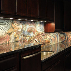 Kitchen Backsplash, custom ceramic tile - Tile