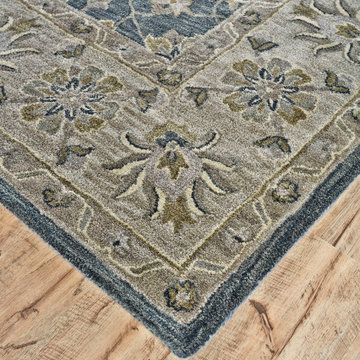 Botticino Area Rug - Smoke