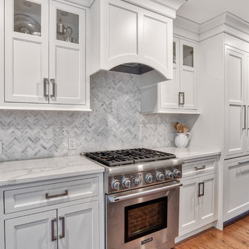 White Inset Starmark Cabinetry