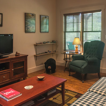 Craftsman Home with Antique Car Garage