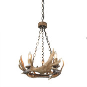 LNC 3-Light Antler Pendant Lighting Ceiling Lights Chandeliers
