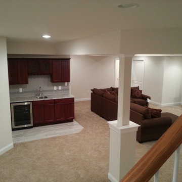 Finished Basement/Custom Sewing Room