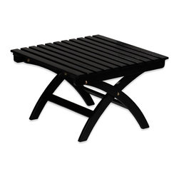 Eucalyptus Raj Seating Ottoman - Outdoor Footstools And Ottomans