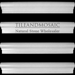 Bianco Dolomiti Marble Italian White Dolomite Ogee 1 Chairrail Molding Polished - Products
