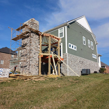 Union | 2-Story Covered Octagon Custom Deck