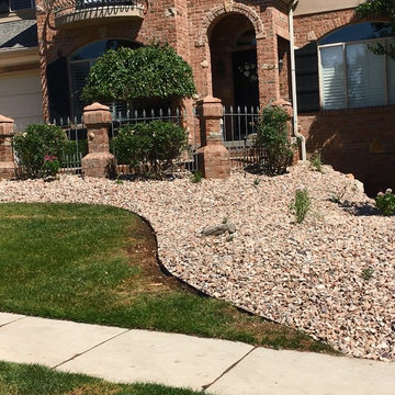 Cottonwood Heights landscaping front yard