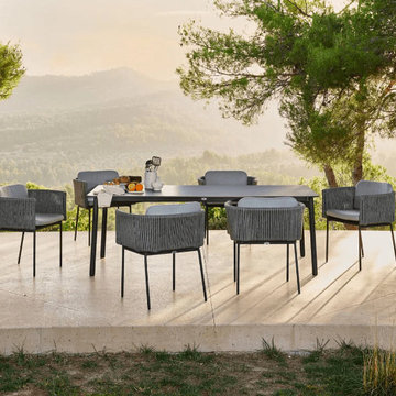 Skyline Design Boston 7-Piece Rectangular Dining Sets