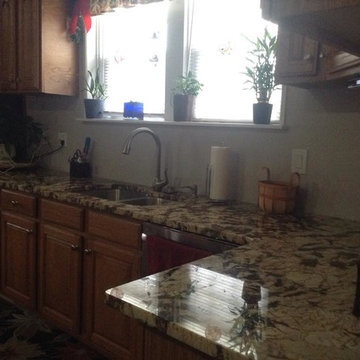 National Treasure Granite Kitchen