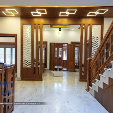 False Ceiling Work At Thalassery | False Ceiling Designing Ideas