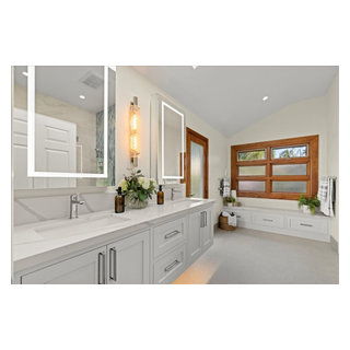 Sunnyvale Serenity: Sunnyvale Bathroom Remodel - Modern - Bathroom ...