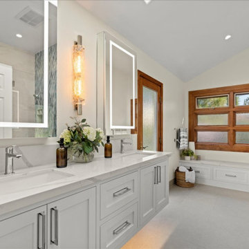 Sunnyvale Serenity: A Masterful Bathroom makeover