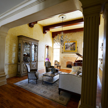 Sitting Room with Baby Grand Piano
