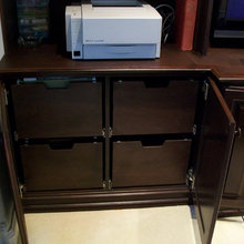 office shelving built-ins