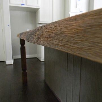 Live Edge Walnut Kitchen Island Countertop