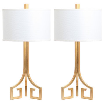 Safavieh Arabelle Highardback 27.5" High Table Lamps, Set of 2