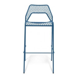 Blu Dot Hot Mesh Outdoor Bar Stool - Bar Stools And Counter Stools