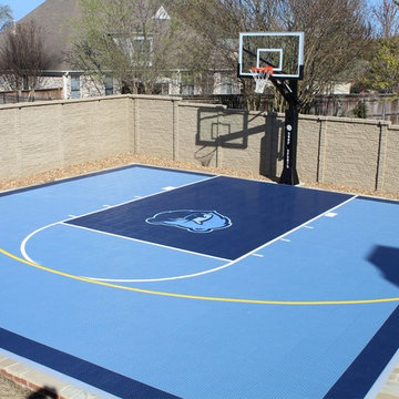 Memphis, TN -SnapSports Backyard Home 1/2 Court Build