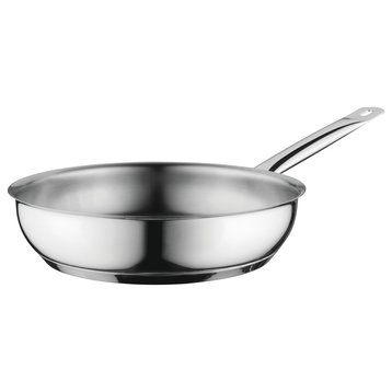 Essentials 10" 18/10 Stainless Steel Fry Pan, 2.4 Qt, Comfort