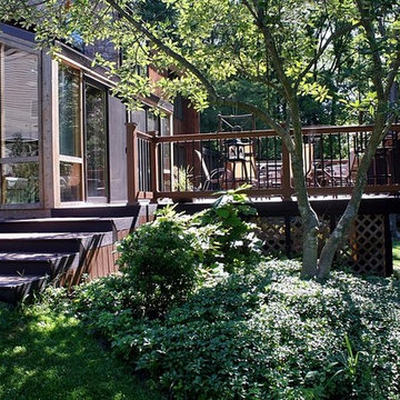 Multi-Level Deck with Screen Room