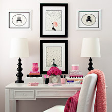 White desk