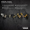 Kohler K-35745 5.2 GPM Wall Mounted 1 Hole Pot Filler - Vibrant Stainless