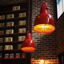At&ouml;lye Tipi Kafesli Sarkıt - Pendant Lighting