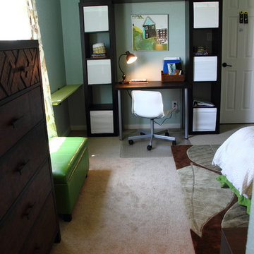 A Natural and Contemporary Boy's Bedroom