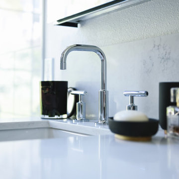 Baltic White Master Bath Carmel Valley Flip For Sale