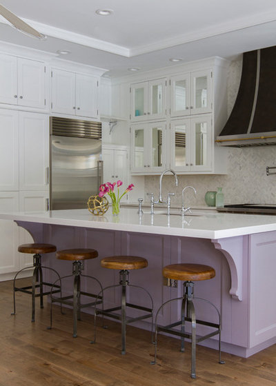 Transitional Kitchen by Neena Corbin Kitchens