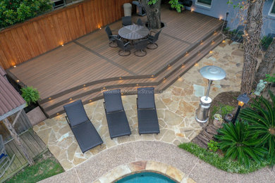 Example of a classic deck design in Dallas