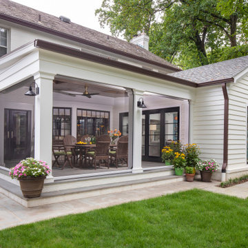 52nd Street Family Room and patio