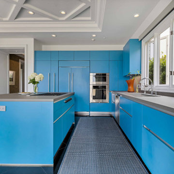 Introducing our latest kitchen design project in Telescope, Newport Coast!