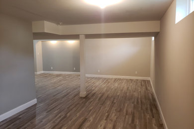 Inspiration for a basement remodel in Philadelphia